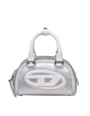 DIESEL CROSSBODY 1DR DOME MINI IN COLORE SILVER