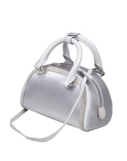 DIESEL CROSSBODY 1DR DOME MINI IN COLORE SILVER
