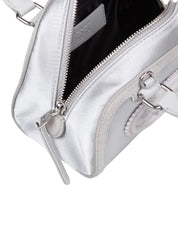DIESEL CROSSBODY 1DR DOME MINI IN COLORE SILVER