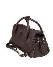 ZANELLATO DOTTA CENTAURO S IN HAMMERED LEATHER BROWN CASTLE MONTE