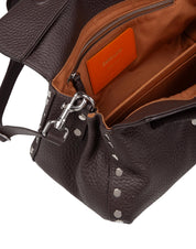 ZANELLATO DOTTA CENTAURO S IN HAMMERED LEATHER BROWN CASTLE MONTE