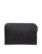 DOLCE & GABBANA POCHETTE SICILY IN PELLE COLORE NERO