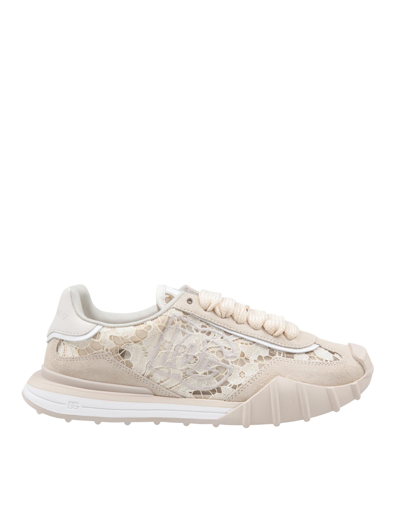 DOLCE & GABBANA SNEAKERS PIZZO AVORIO