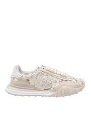 DOLCE & GABBANA SNEAKERS PIZZO AVORIO