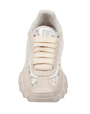 DOLCE & GABBANA SNEAKERS PIZZO AVORIO