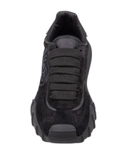 DOLCE & GABBANA SNEAKERS IN PIZZO CUSHION NERO