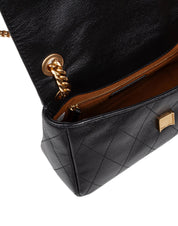 TORY BURCH CHARLIE MATELASSÉ LEATHER SHOULDER BAG