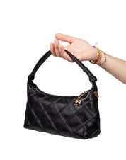 TORY BURCH POCHETTE FLEMING COLORE NERO