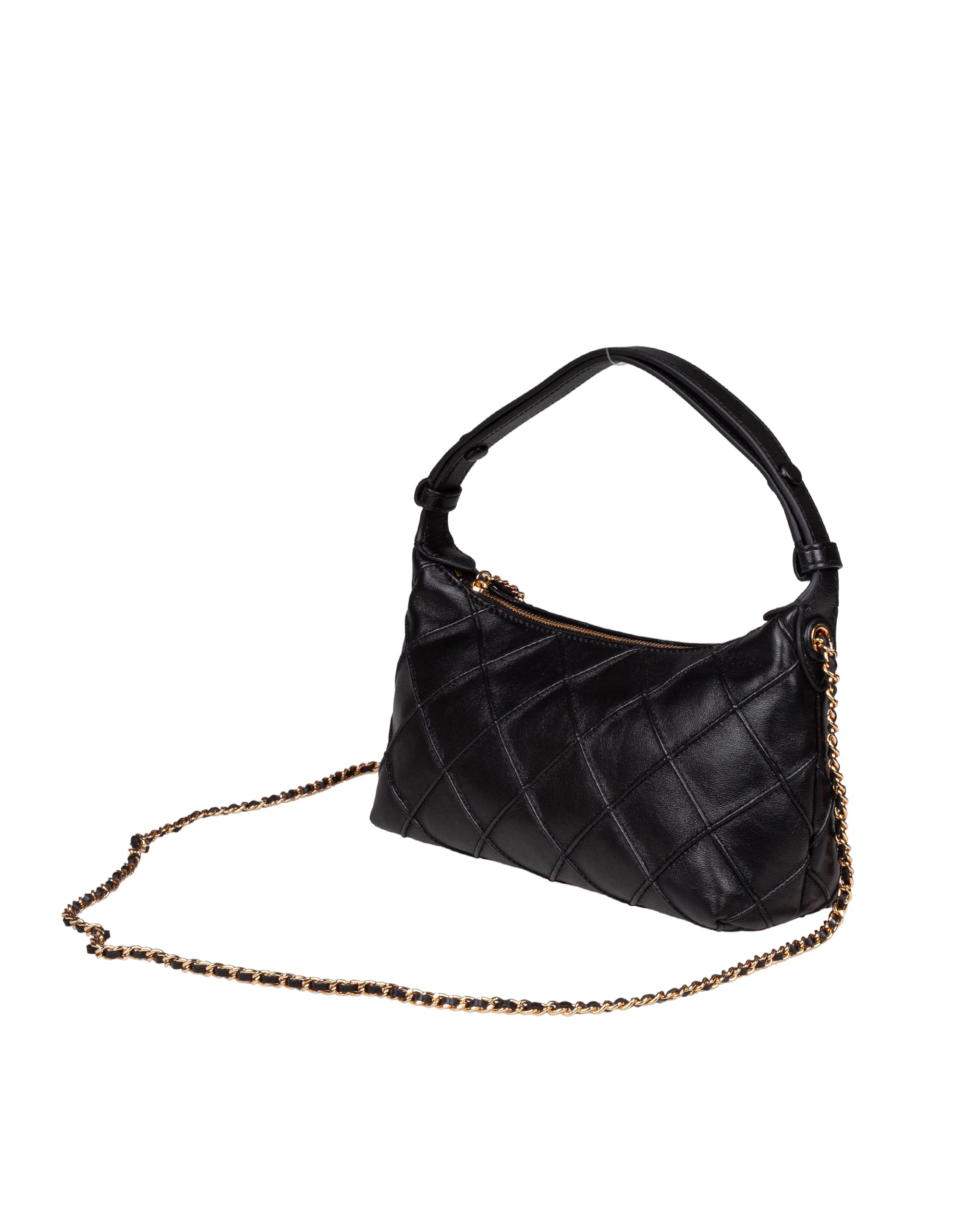 TORY BURCH POCHETTE FLEMING COLORE NERO