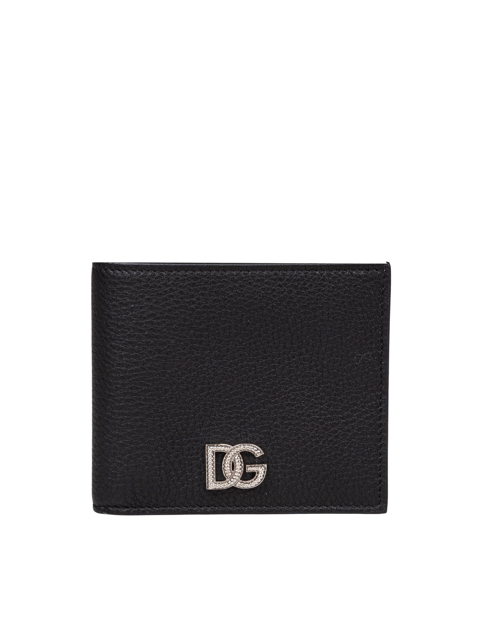 DOLCE & GABBANA PORTAFOGLI BIFOLD COLORE NERO