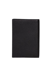 DOLCE & GABBANA PORTAPASSAPORTO IN PELLE NERO