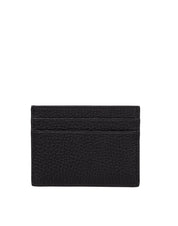 DOLCE & GABBANA PORTACARTE IN PELLE NERO