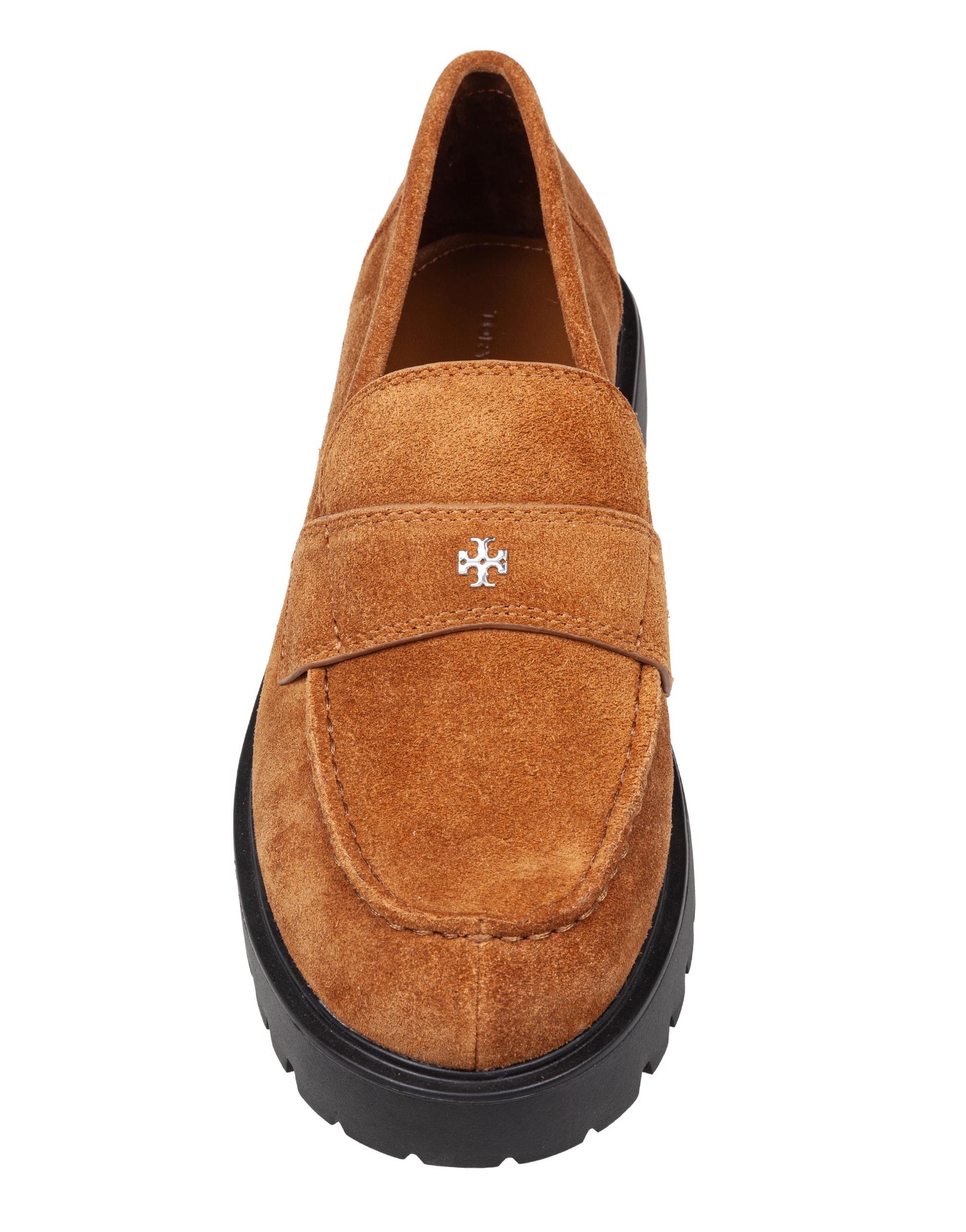 TORY BURCH MOCASSINO IN CAMOSCIO TABACCO