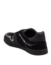 DOLCE & GABBANA PORTOFINO SNEAKERS IN BLACK LEATHER