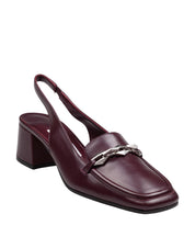 JIMMY CHOO DIAMOND TILDA 85 LEATHER SLINGBACKS