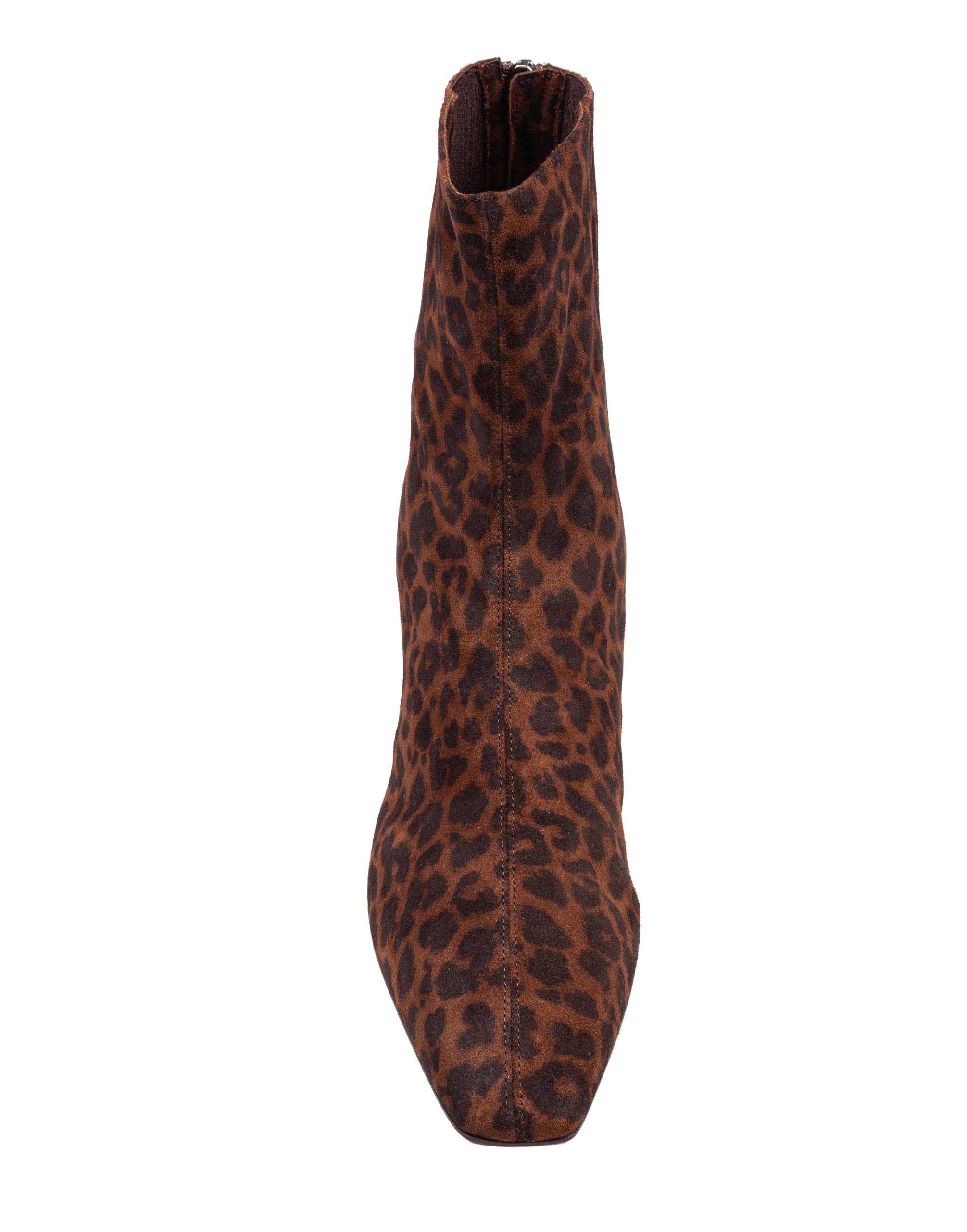 AQUAZZURRA SAINT HONORE' BOOTIE 35 IN SPOTTED SUEDE