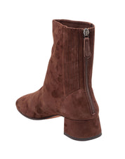 AQUAZZURRA TRES ST HONORE' BOOTIE 35 IN ESPRESSO SUEDE