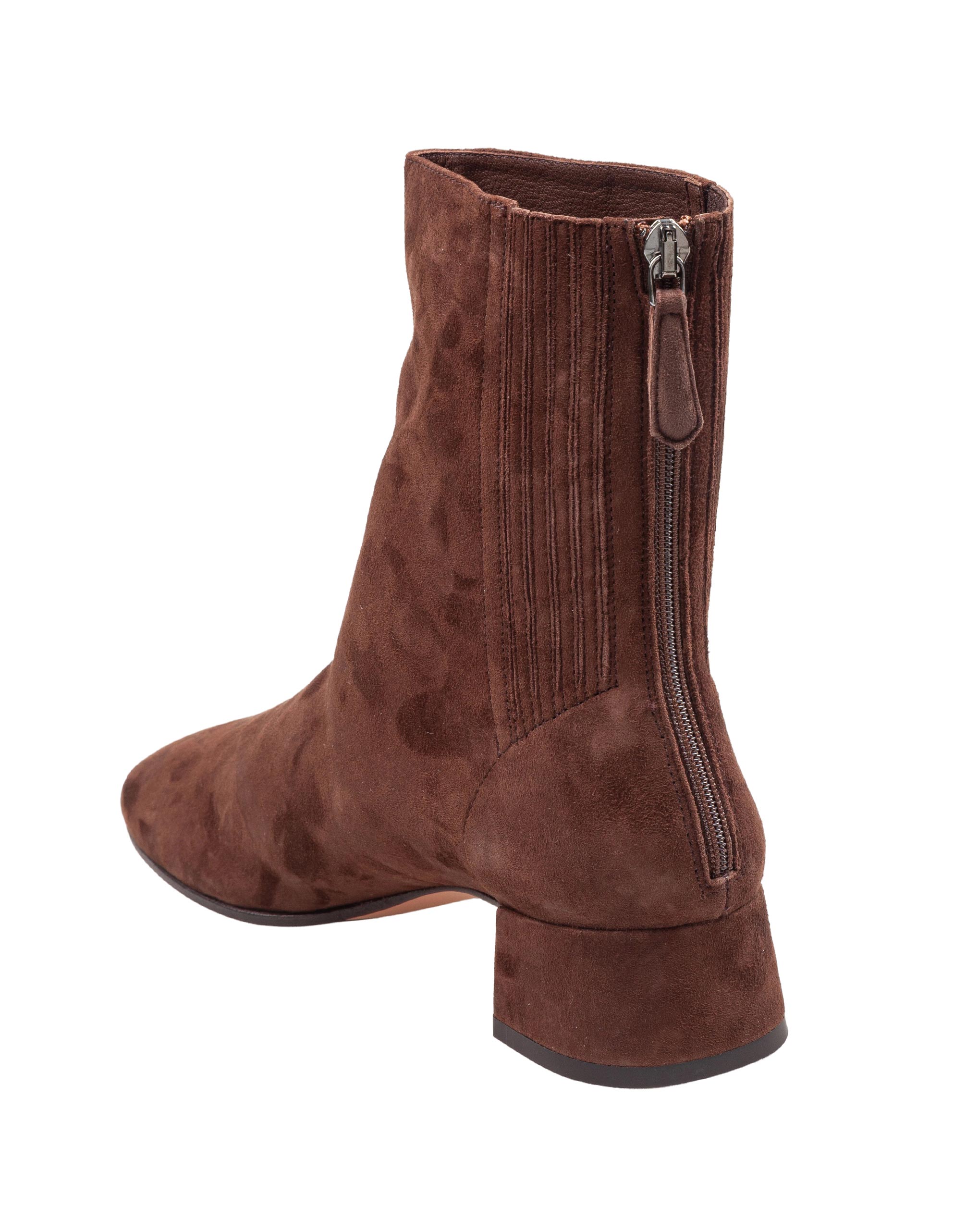 AQUAZZURRA TRES ST HONORE' BOOTIE 35 IN ESPRESSO SUEDE