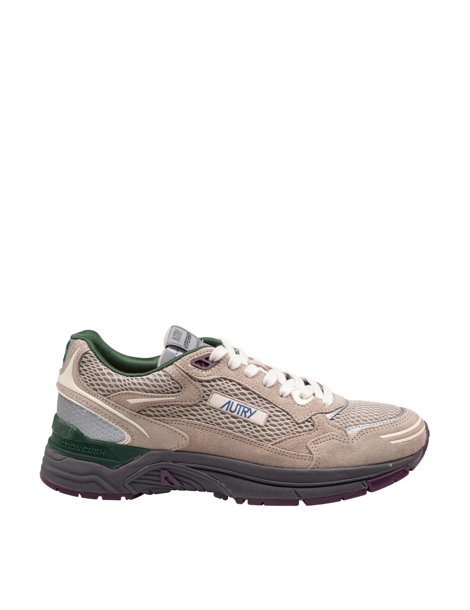 AUTRY SNEAKERS HYPERWAY IN PELLE E MESH COLORE BISCOTTO