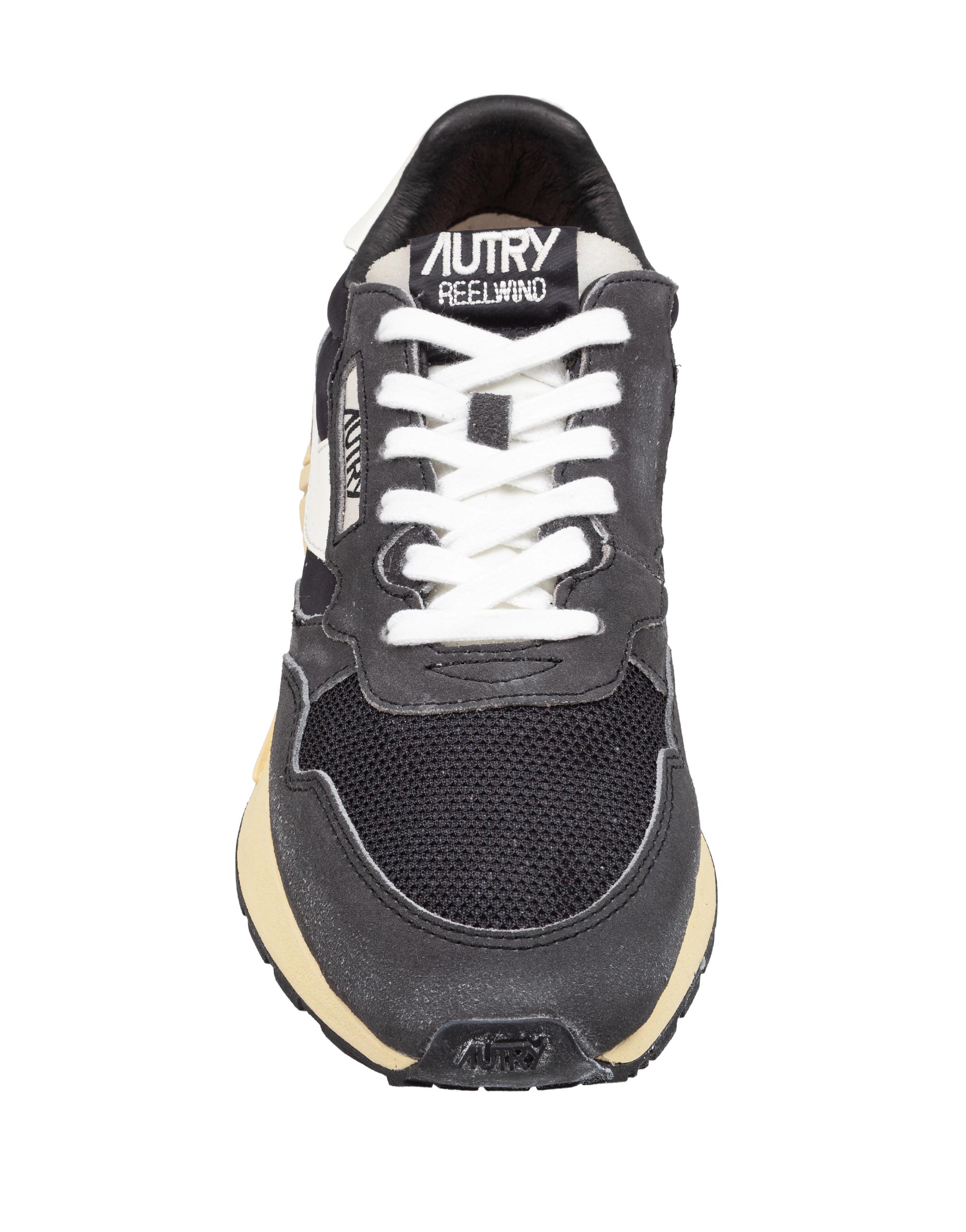 AUTRY REELWIND SNEAKERS IN MESH AND LEATHER