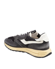 AUTRY REELWIND SNEAKERS IN MESH AND LEATHER