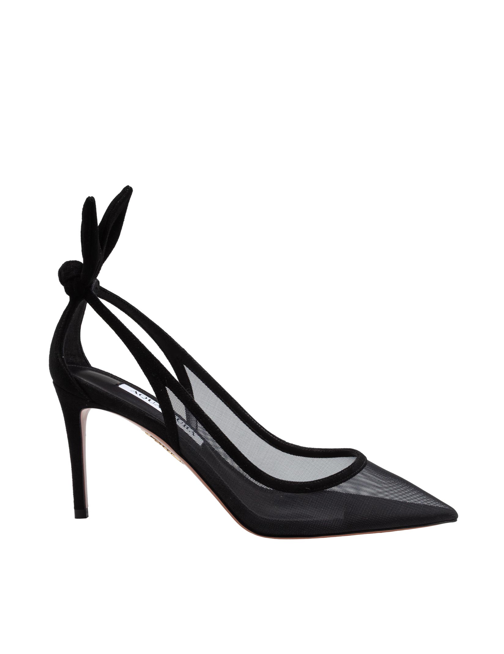 AQUAZZURRA BOW TIE MESH PUMP 85