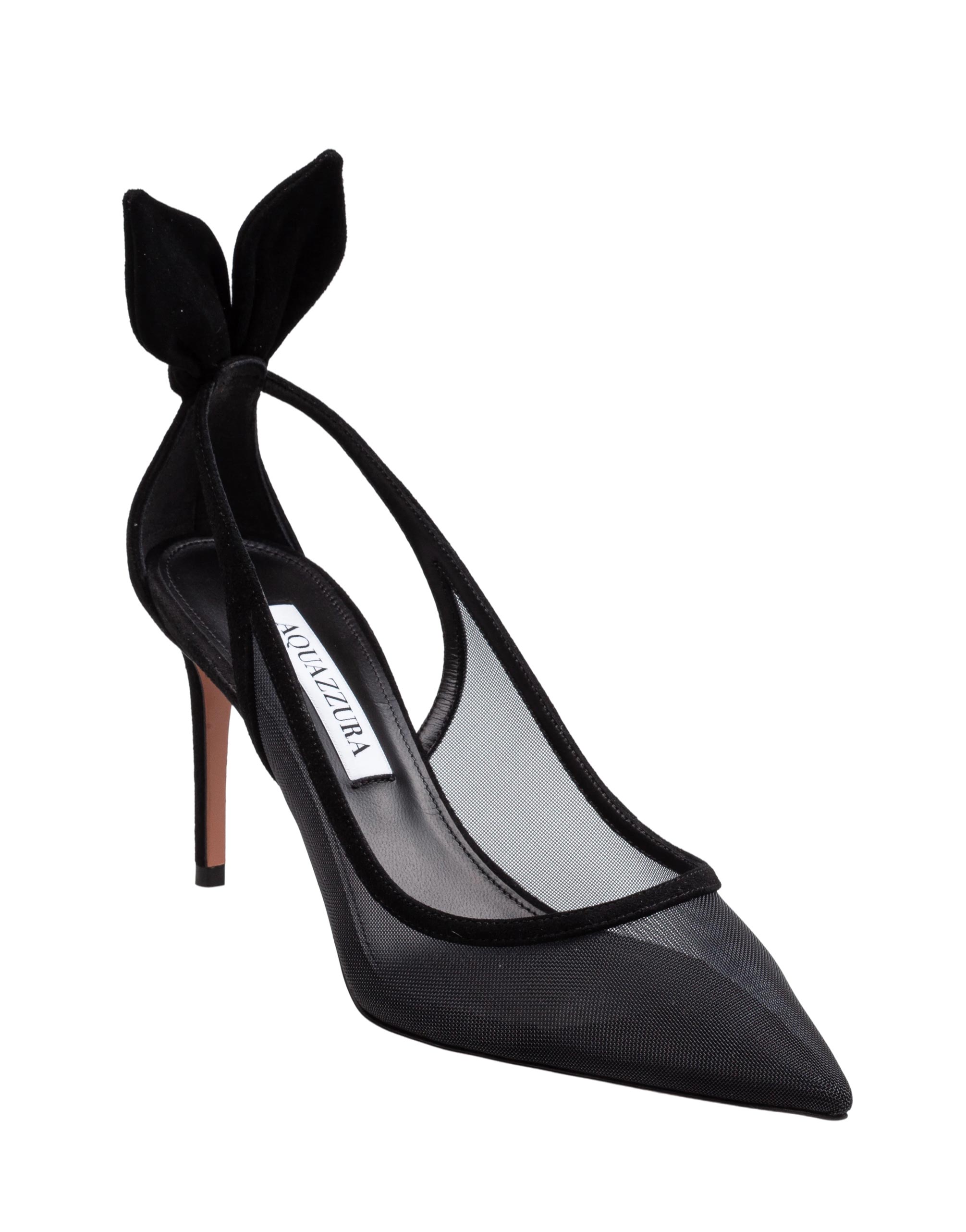 AQUAZZURRA BOW TIE MESH PUMP 85