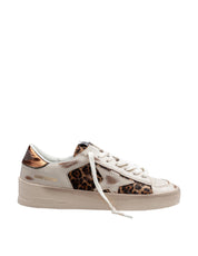 GOLDEN GOOSE STARDAN SNEAKERS IN LEATHER AND PONY SKIN