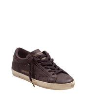 GOLDEN GOOSE SNEAKERS SUPER STARDARK BROWN