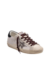 GOLDEN GOOSE SUPERSTAR SNEAKERS IN SUEDE WITH PONY SKIN STAR
