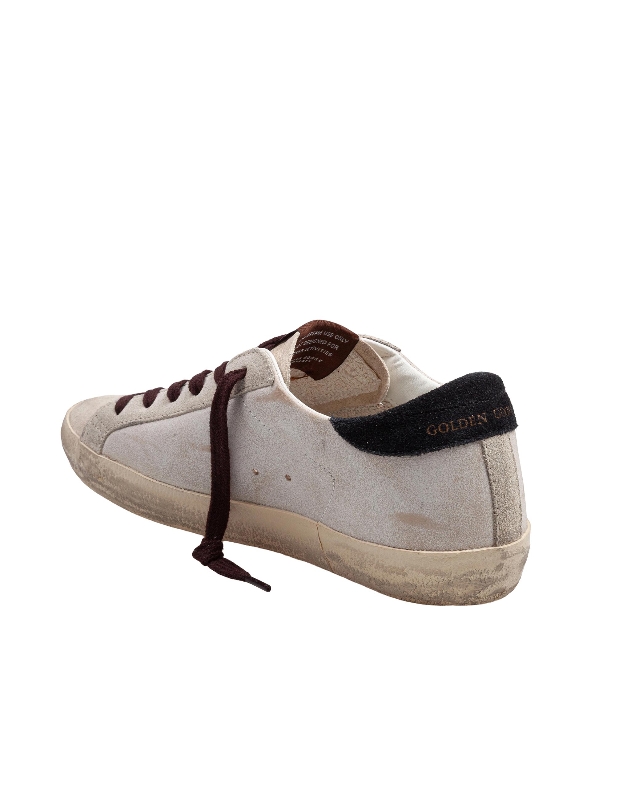 GOLDEN GOOSE SUPERSTAR SNEAKERS IN SUEDE WITH PONY SKIN STAR