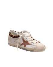 GOLDEN GOOSE SNEAKERS SUPER STAR IN PELLE E CAMOSCIO