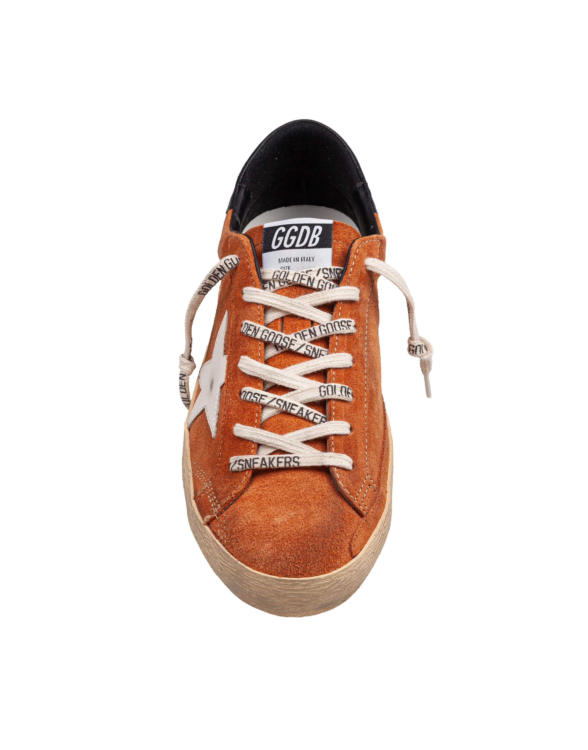 GOLDEN GOOSE SNEAKERS SUPERSTAR IN CAMOSCIO COLORE MARRONE CHIARO