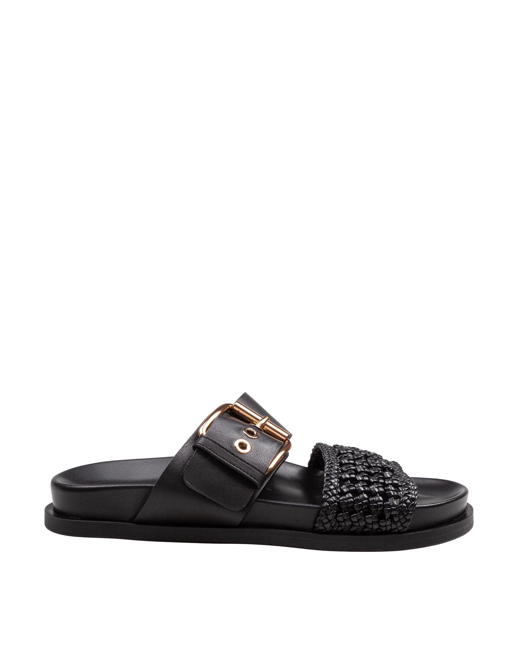 AGL CRISTINA CIABATTA CROCHET IN PELLE