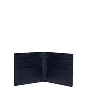 DOLCE & GABBANA PORTAFOGLI BIFOLD COLORE BLU