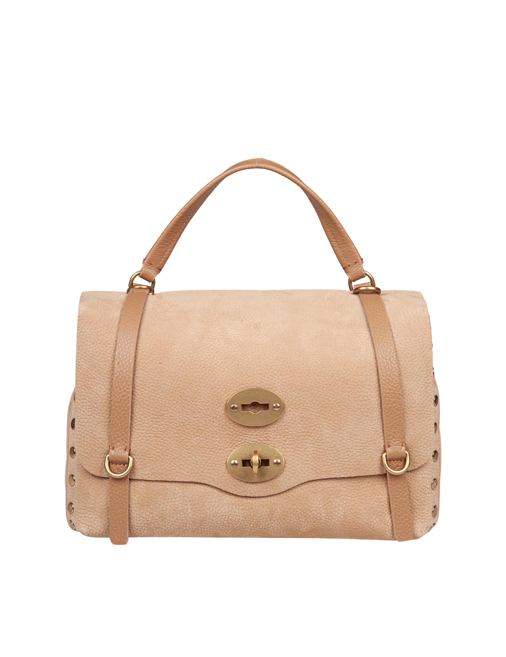 ZANELLATO BORSA A MANO POSTINA RE JONES NABUK BEIGE