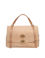 ZANELLATO BORSA A MANO POSTINA RE JONES NABUK BEIGE