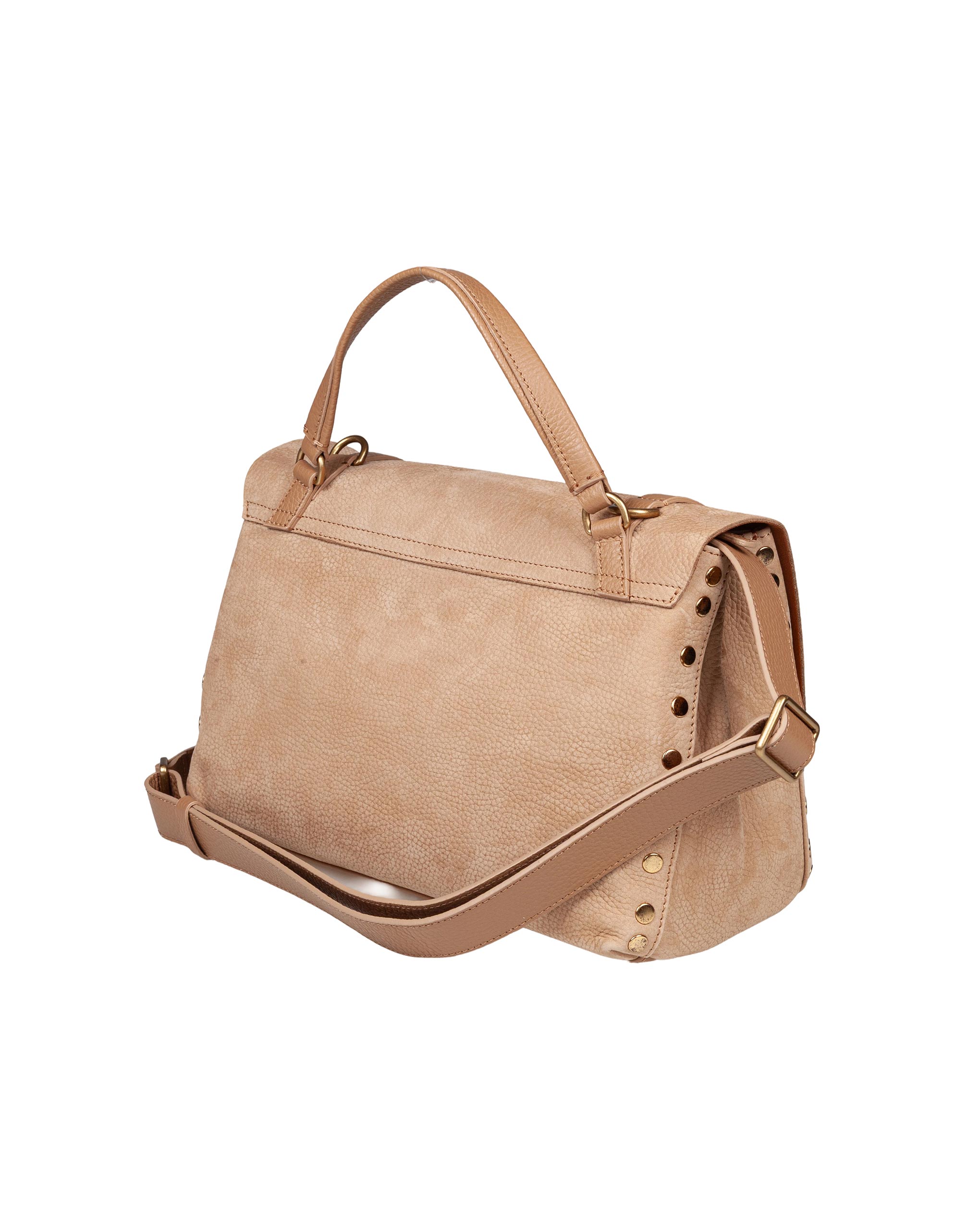 ZANELLATO BORSA A MANO POSTINA RE JONES NABUK BEIGE