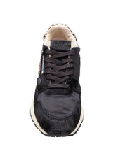 AUTRY SNEAKERS REELWIND LOW IN SUEDE E NYLON COLORE NERO