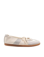 MAISON MARGIELA REPLICA SOFT LACED BALLET SNEAKERS WHITE