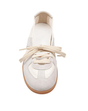 MAISON MARGIELA REPLICA SOFT LACED BALLET SNEAKERS WHITE