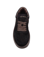 PIUMHA SNEAKERS IN CAMOSCIO COLORE NERO/GRIGIO