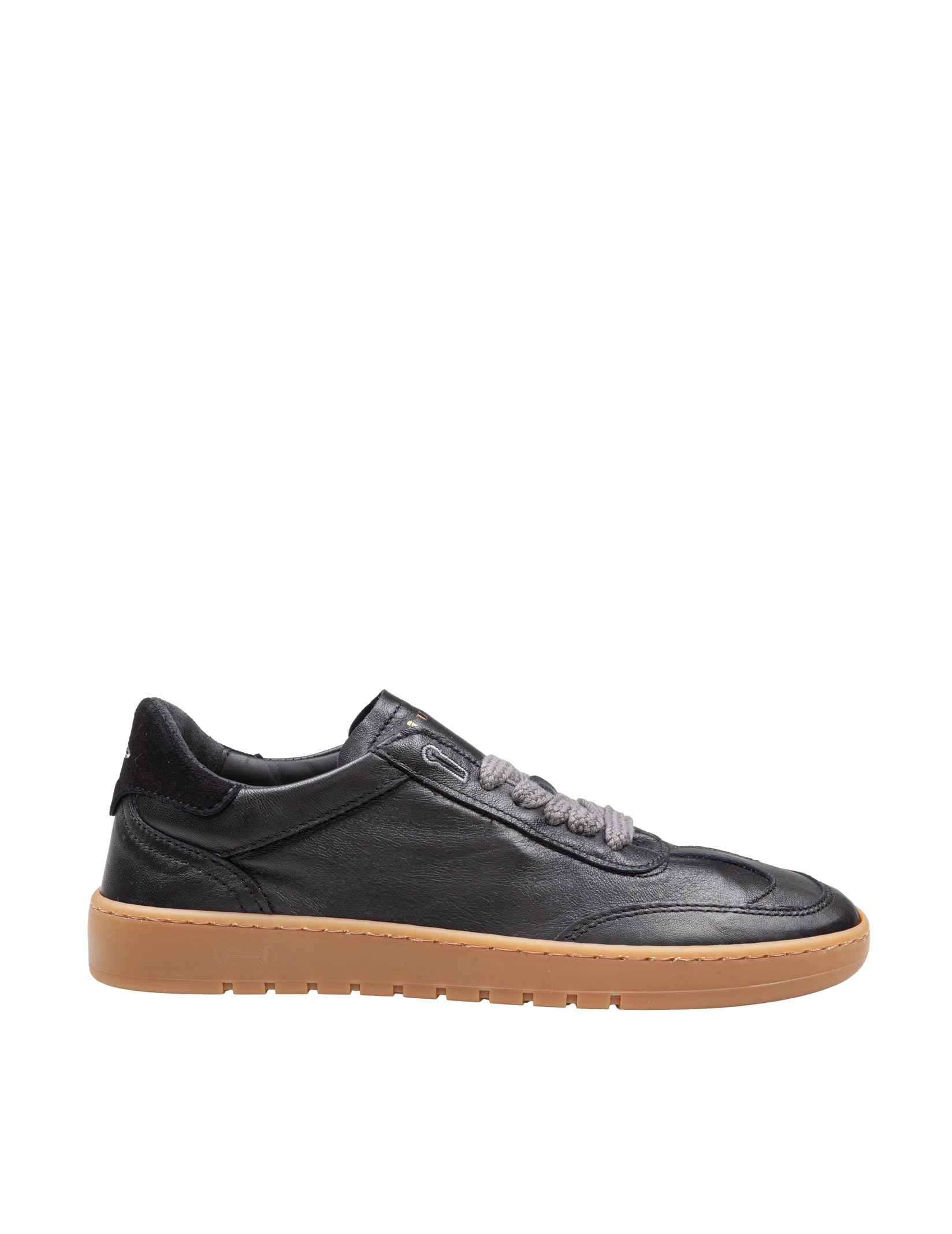 PIUMHA SNEAKERS IN PELLE COLORE NERO