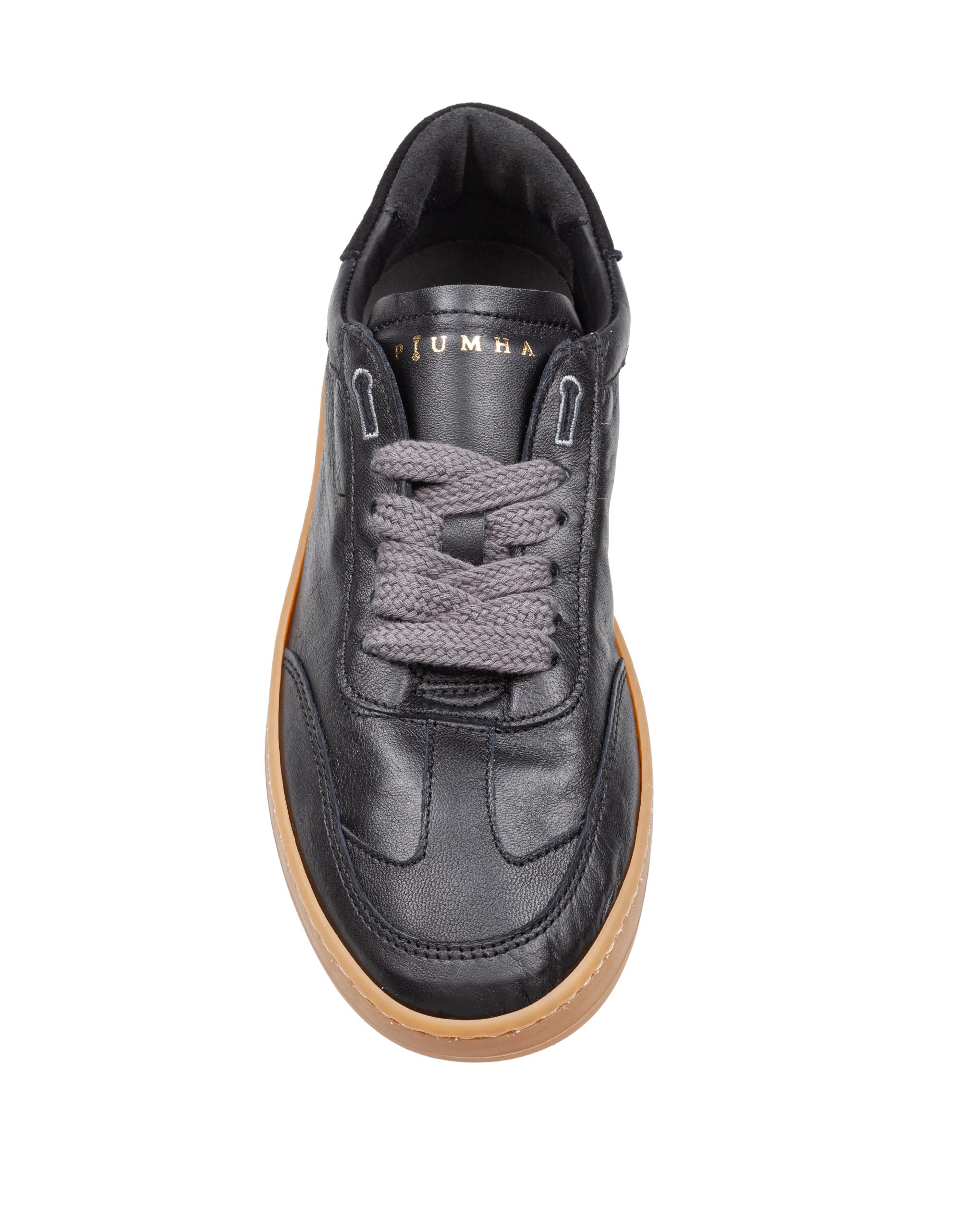 PIUMHA SNEAKERS IN PELLE COLORE NERO