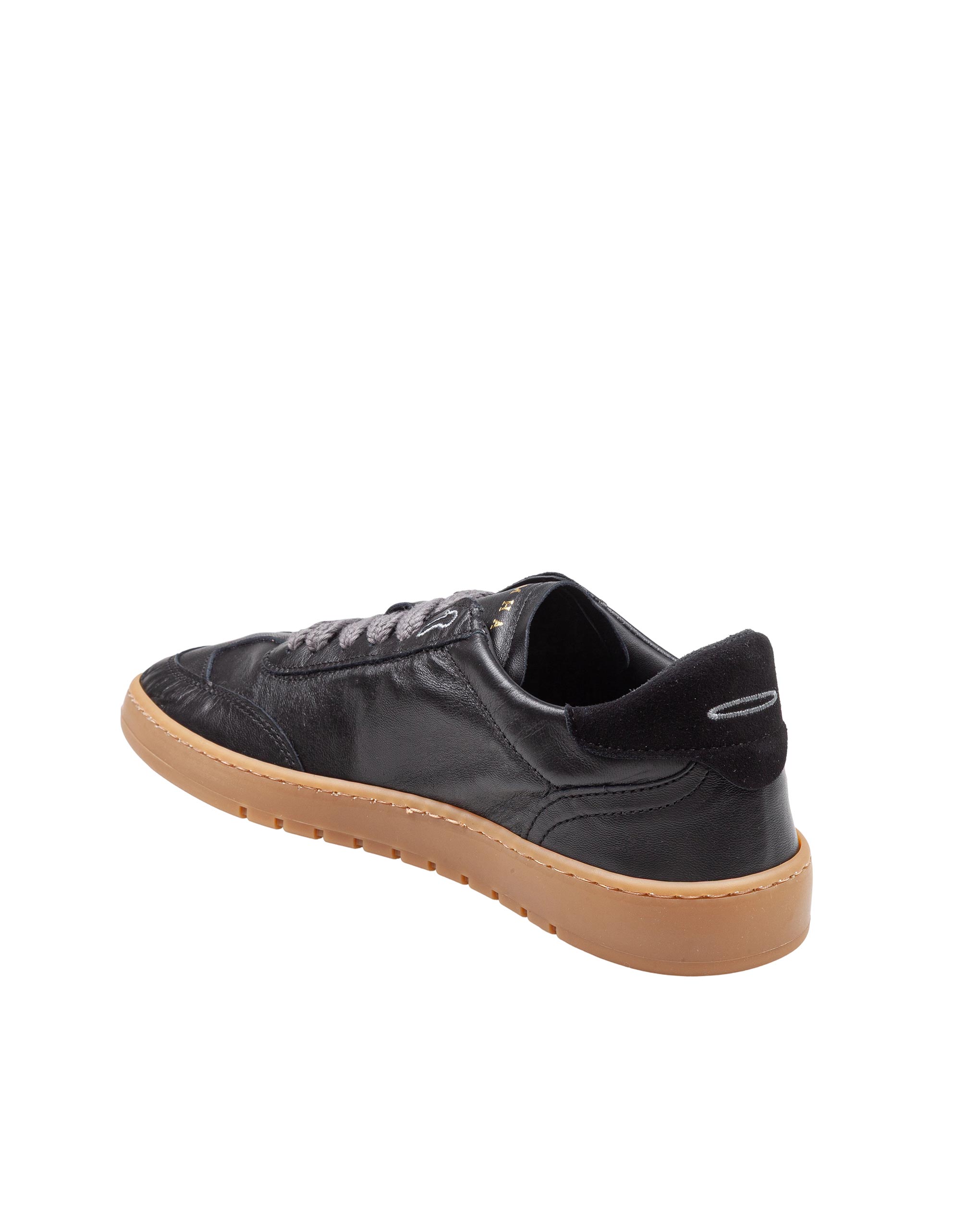 PIUMHA SNEAKERS IN PELLE COLORE NERO