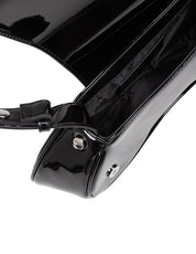 DIESEL BORSA BORSA A SPALLA PLAY LUCIDA COLORE NERO