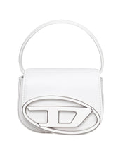 DIESEL MINI BORSA A MANO 1DR IN PELLE COLORE BIANCO