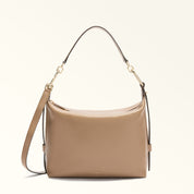 FURLA BORSA TONIE M HOBO IN PELLE TOFFE