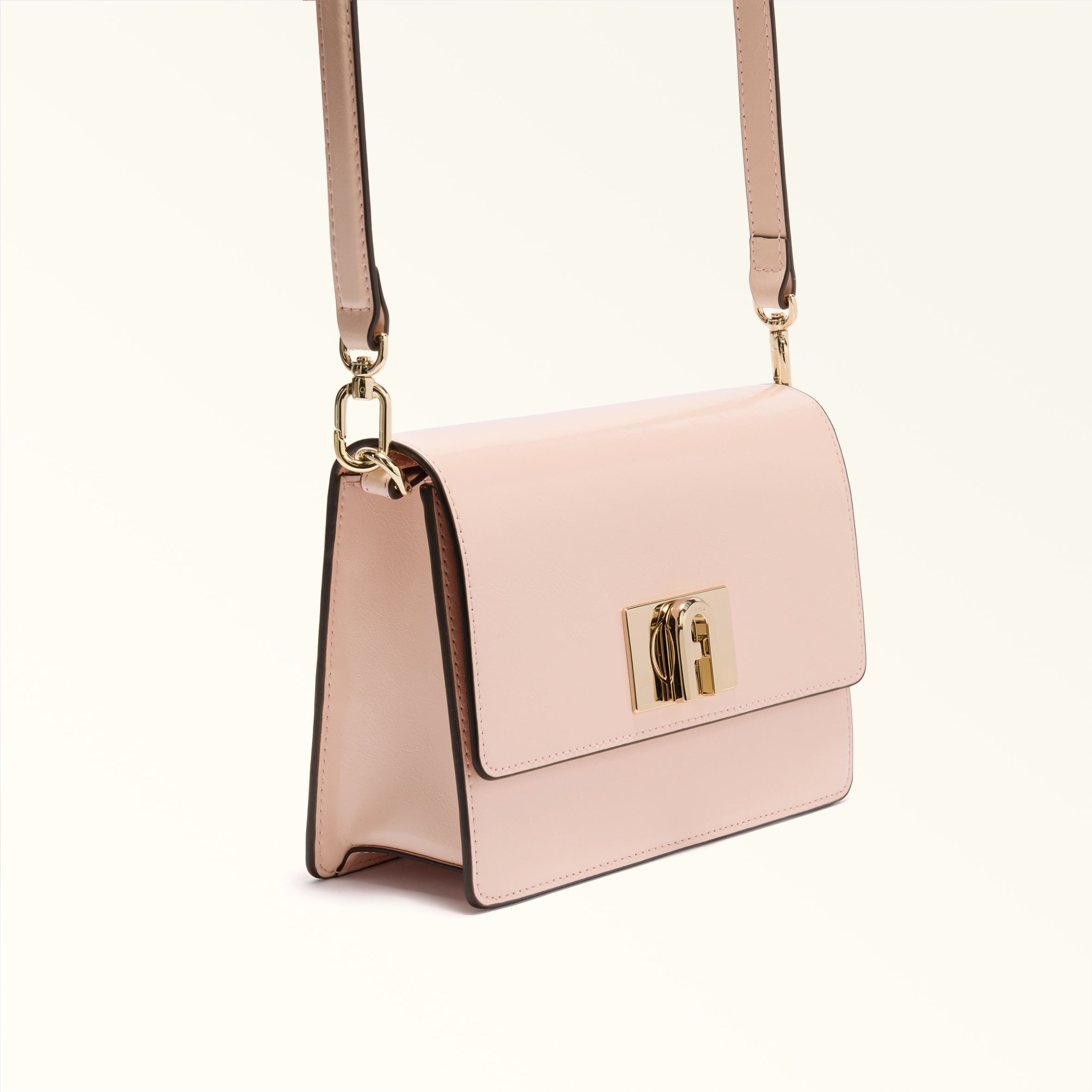 FURLA BORSA 1927 MINI CROSSBODY IN PELLE ROSA