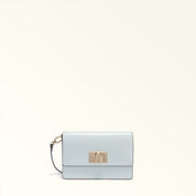 FURLA BORSA 1927 MINI CROSSBODY IN PELLE COLORE CELESTE